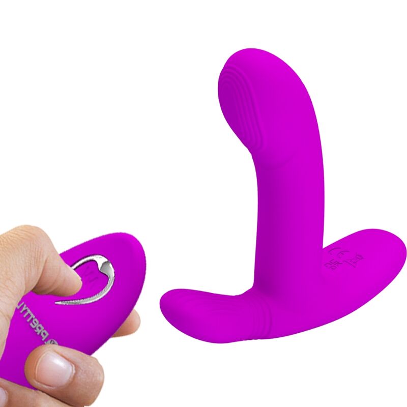 PRETTY LOVE - GERI CLITORIS MASSAGER PINK REMOTE CONTROL - 5