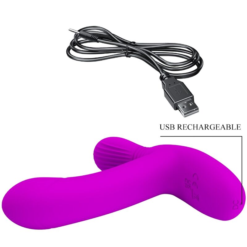 PRETTY LOVE - GERI CLITORIS MASSAGER PINK REMOTE CONTROL - 8