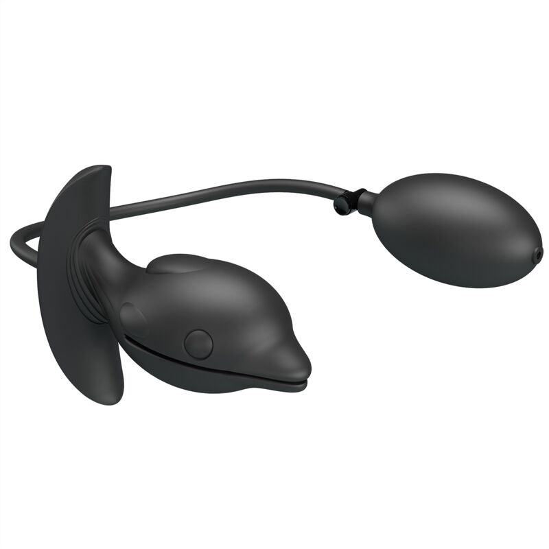 PRETTY LOVE - INFLATABLE AND RECHARGEABLE DOLPHIN BUTT PLUG