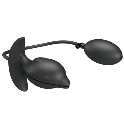 PRETTY LOVE - INFLATABLE AND RECHARGEABLE DOLPHIN BUTT PLUG