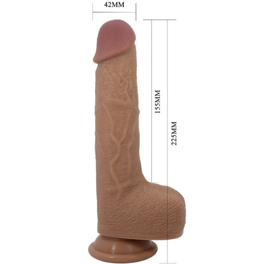 PRETTY LOVE - TOMMY REALISTIC DILDO VIBRATOR 22.5 CM - 1