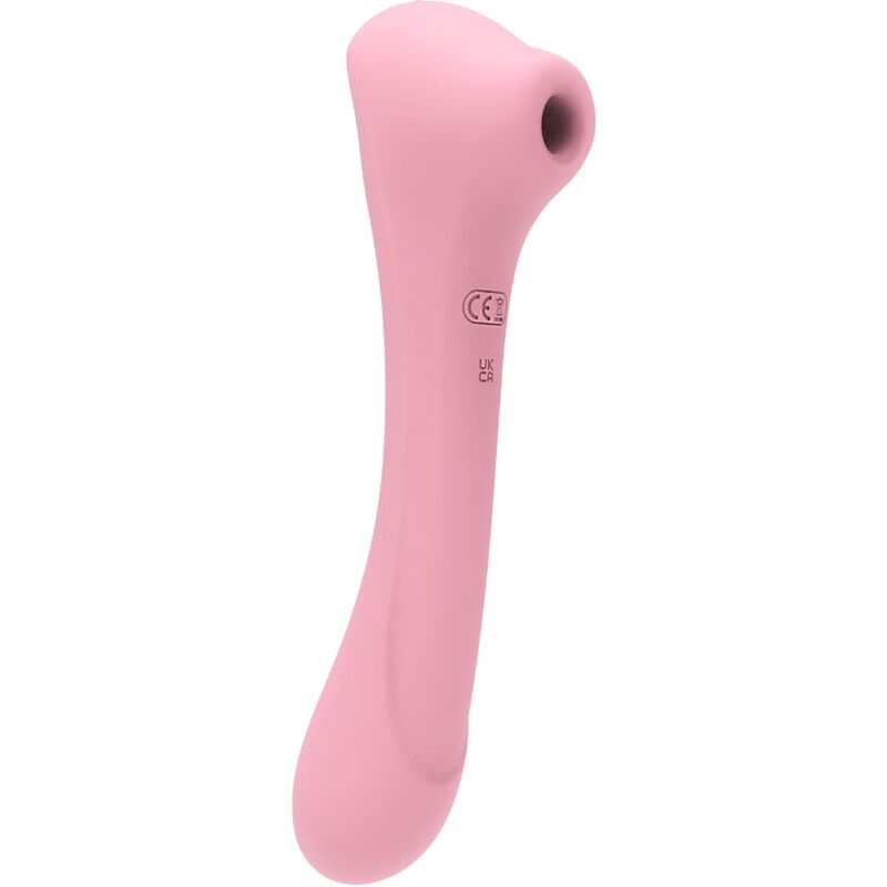 FEMINTIMATE - DAISY SUCTION MASSAGER AND VIBRATOR PINK