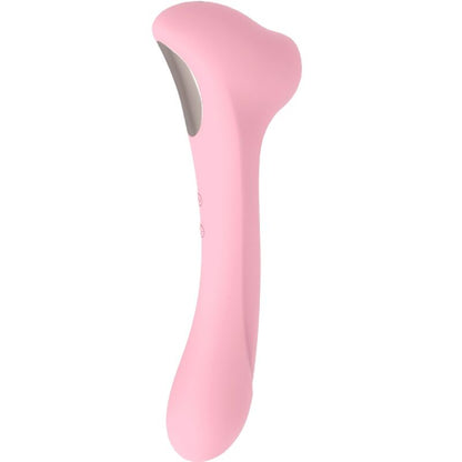 FEMINTIMATE - DAISY SUCTION MASSAGER AND VIBRATOR PINK