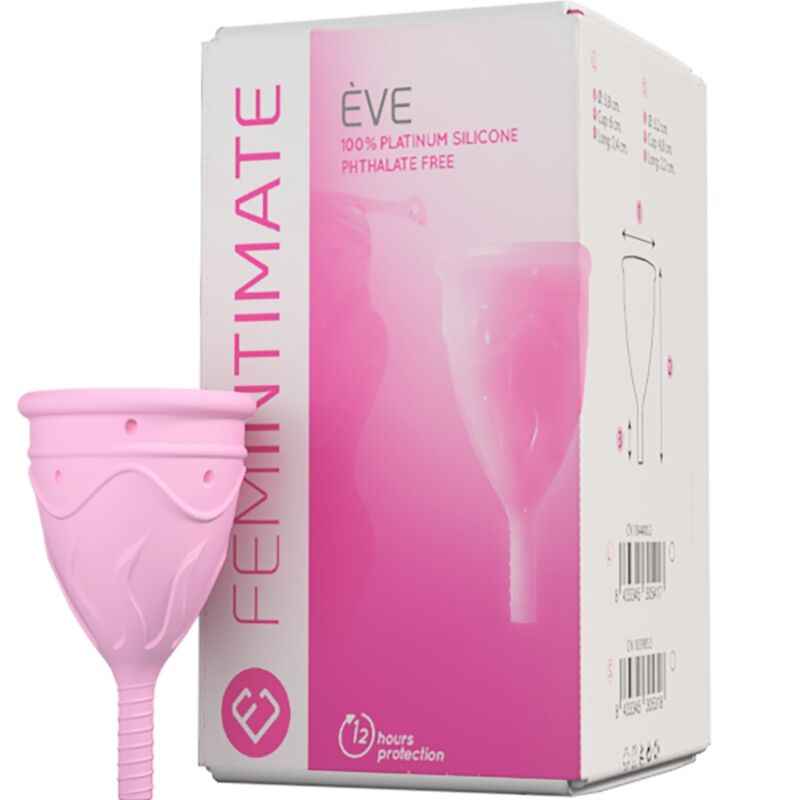 FEMINTIMATE - EVE COPPE MESTRUALI IN SILICONE - TAGLIA L