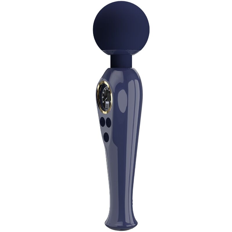 PRETTY LOVE - SKYLER VIBRATOR WAND BLUE - 2