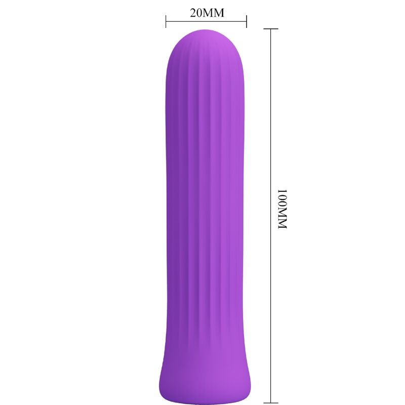 PRETTY LOVE - BLANCHE LILAC STIMULATOR VIBRATOR - 4