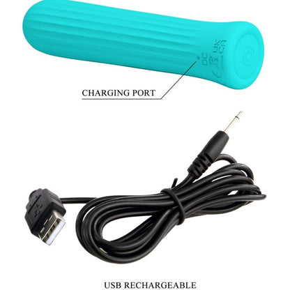PRETTY LOVE - BLANCHE BLUE STIMULATOR VIBRATOR - 4