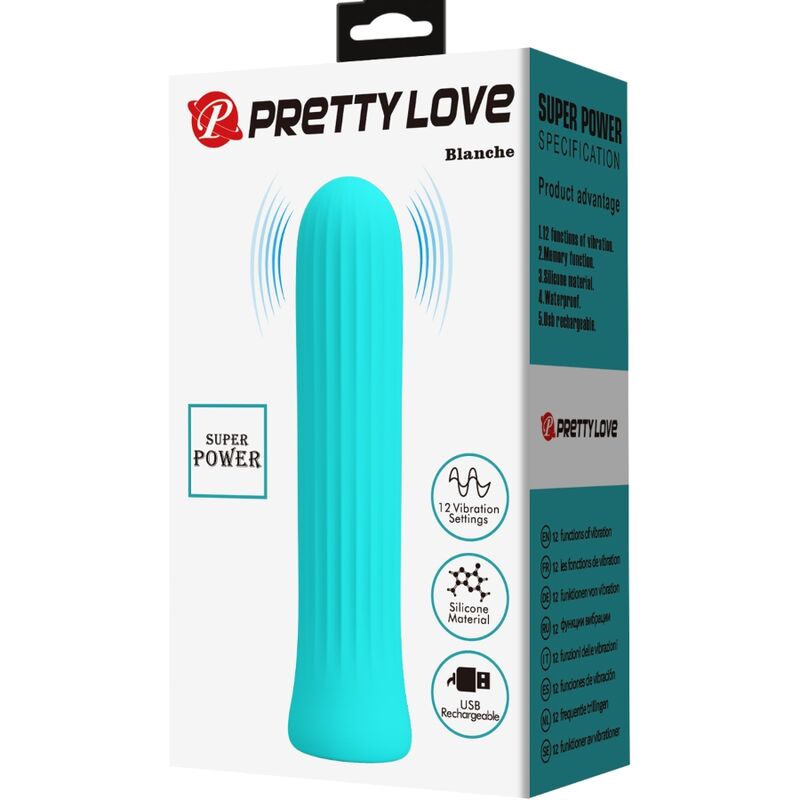 PRETTY LOVE - BLANCHE BLUE STIMULATOR VIBRATOR - 5