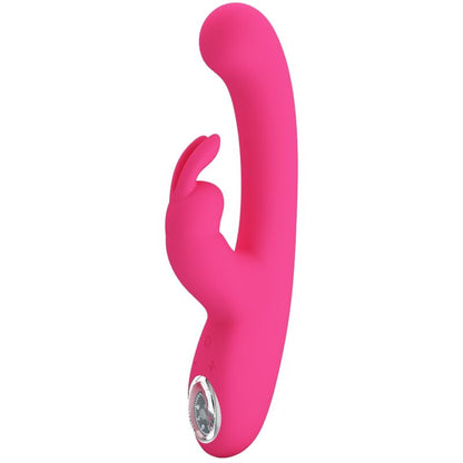 PRETTY LOVE - LAMAR RABBIT AND G-SPOT VIBRATOR PINK