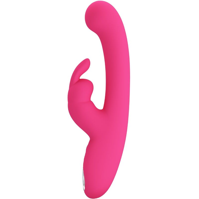 PRETTY LOVE - LAMAR RABBIT AND G-SPOT VIBRATOR PINK