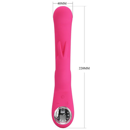 PRETTY LOVE - LAMAR RABBIT AND G-SPOT VIBRATOR PINK