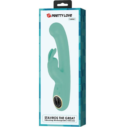 PRETTY LOVE - LAMAR RABBIT VIBRATOR & GREEN G-SPOT - 5