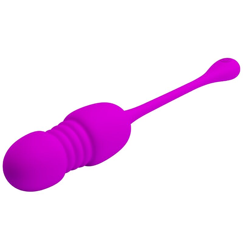 PRETTY LOVE - CALLIE PURPLE RECHARGEABLE VIBRATING EGG - 3