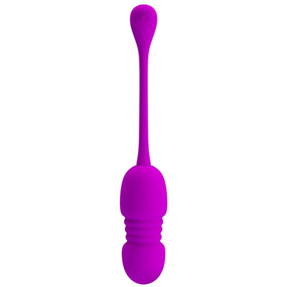 PRETTY LOVE - CALLIE PURPLE RECHARGEABLE VIBRATING EGG - 2