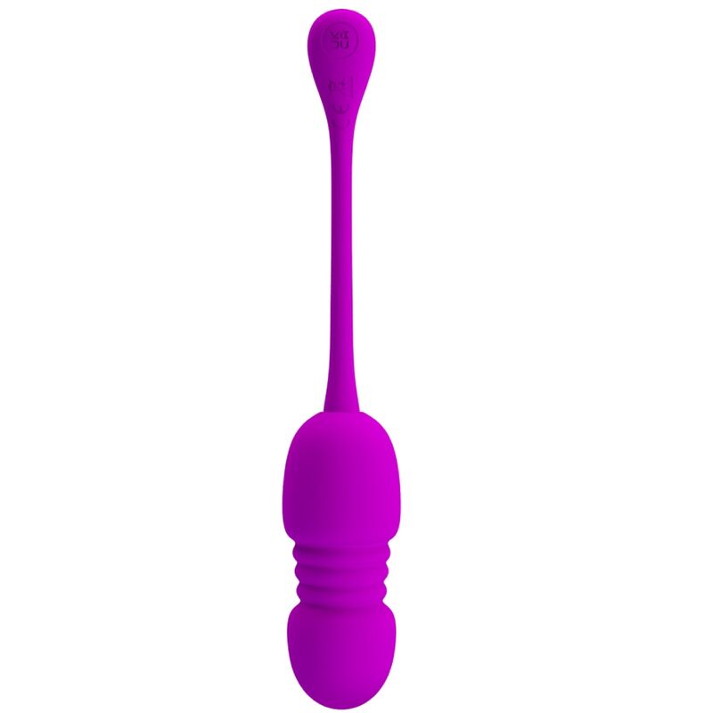 PRETTY LOVE - CALLIE PURPLE RECHARGEABLE VIBRATING EGG - 7