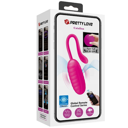 PRETTY LOVE - RECHARGEABLE VIBRATING EGG CATALINA PINK