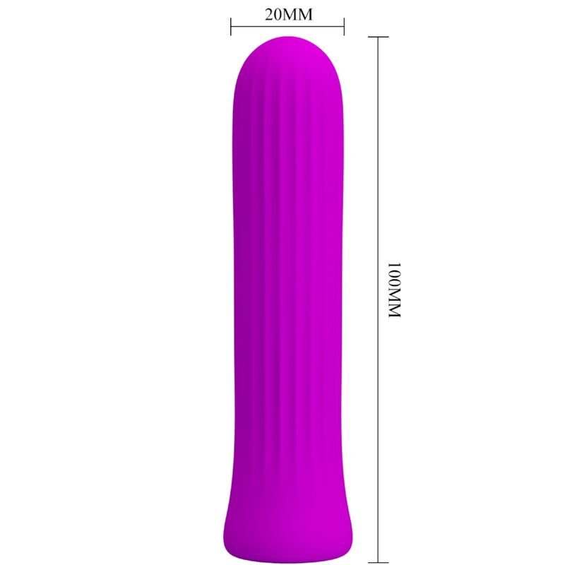 PRETTY LOVE - BLANCHE PINK STIMULATOR VIBRATOR - 6