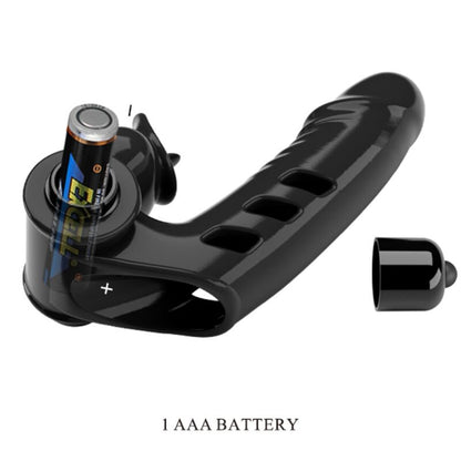 PRETTY LOVE - CORBIN BLACK VIBRATOR FINGER COVER - 2