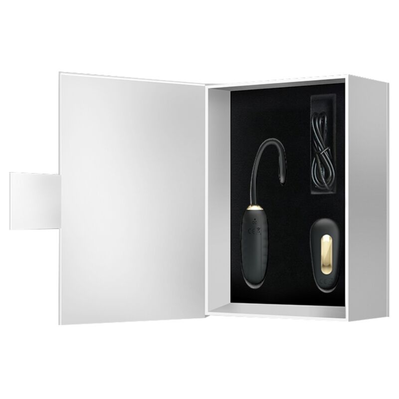 PRETTY LOVE - DOREEN LUXURY RECHARGEABLE VIBRATING EGG BLACK REMOTE CONTROL - 10