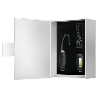 PRETTY LOVE - DOREEN LUXURY RECHARGEABLE VIBRATING EGG BLACK REMOTE CONTROL - 10