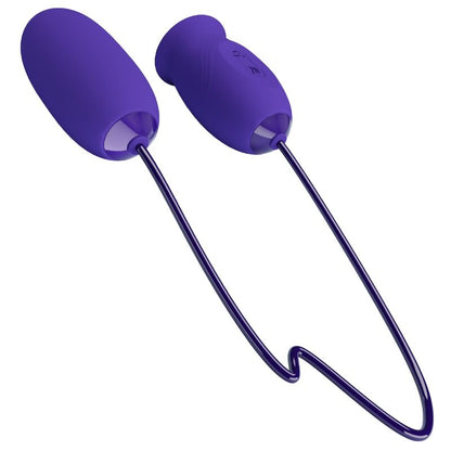PRETTY LOVE - DAISY YOUTH VIOLET RECHARGEABLE VIBRATOR STIMULATOR - 2