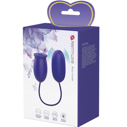 PRETTY LOVE - DAISY YOUTH VIOLET RECHARGEABLE VIBRATOR STIMULATOR - 6
