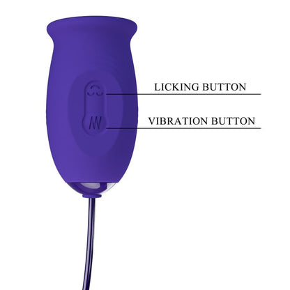 PRETTY LOVE - DAISY YOUTH RECHARGEABLE VIBRATOR STIMULATOR VIOLET