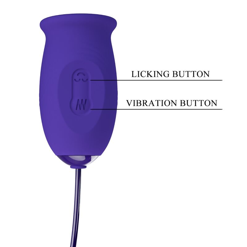 PRETTY LOVE - DAISY YOUTH VIOLET RECHARGEABLE VIBRATOR STIMULATOR - 5