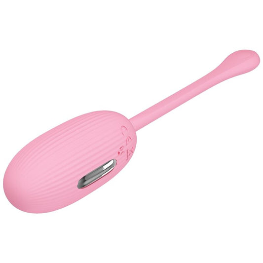 PRETTY LOVE - DOREEN PINK RECHARGEABLE VIBRATING EGG - 1
