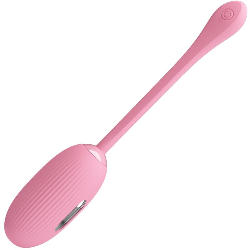 PRETTY LOVE - DOREEN PINK RECHARGEABLE VIBRATING EGG - 4