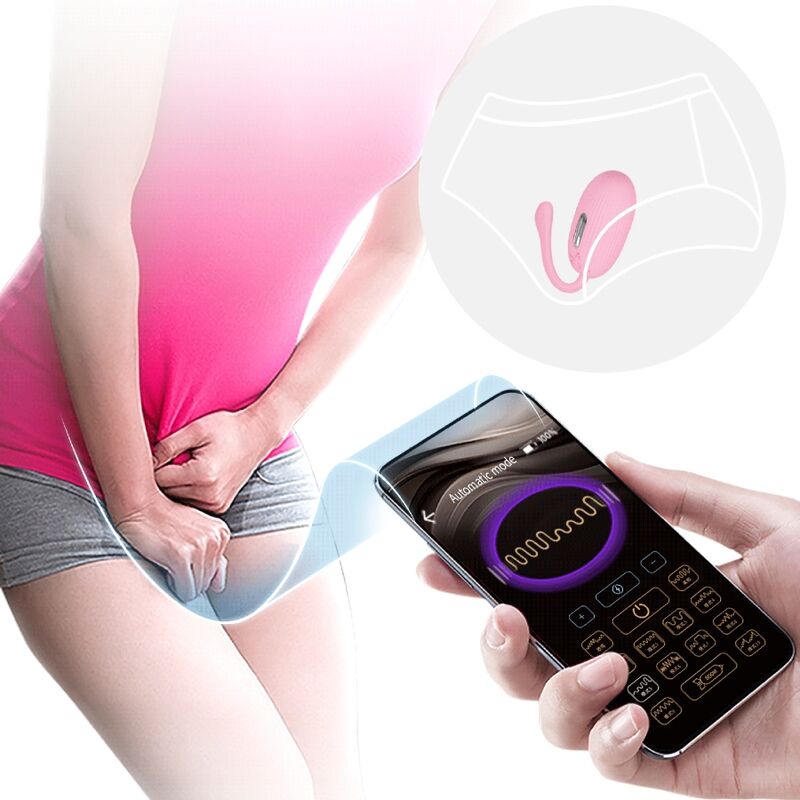PRETTY LOVE - DOREEN PINK RECHARGEABLE VIBRATING EGG - 8