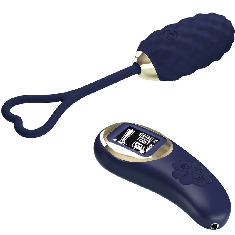 PRETTY LOVE - VIVIAN BLUE REMOTE CONTROL VIBRATING EGG - 1