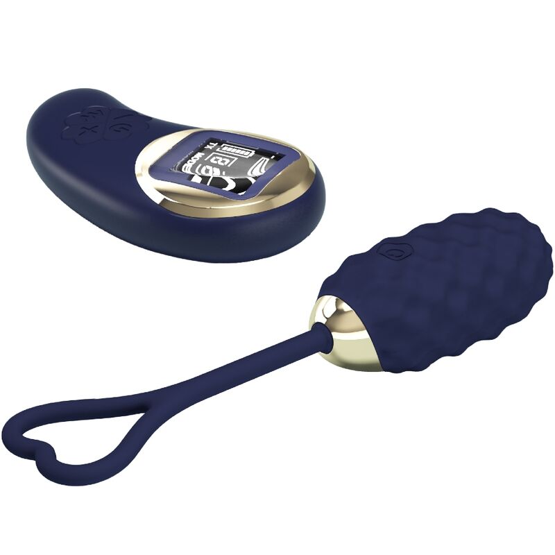 PRETTY LOVE - VIVIAN BLUE REMOTE CONTROL VIBRATING EGG - 7