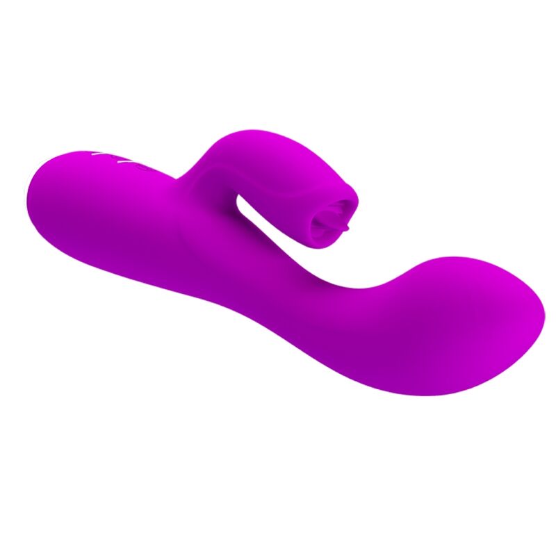 PRETTY LOVE - GLORIA RECHARGEABLE RABBIT VIBRATOR-WATERPROOF PURPLE - 6