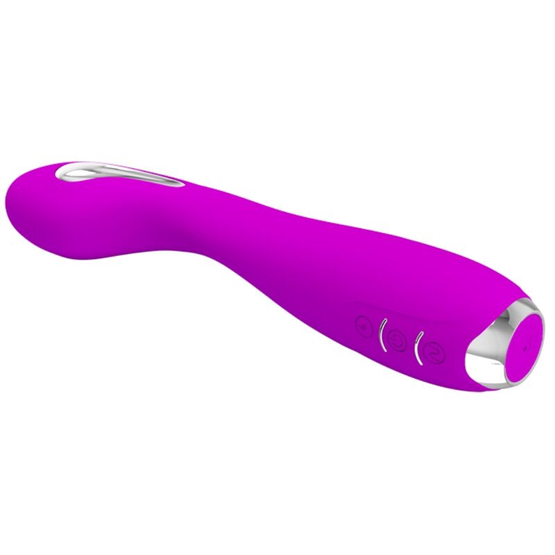 PRETTY LOVE - HECTOR RECHARGEABLE ELECTROSHOCK VIBRATOR WATERPROOF PURPLE - 7