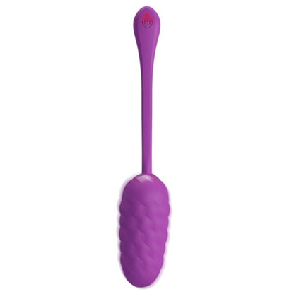 PRETTY LOVE - VIBRATING EGG WITH PURPLE RECHARGEABLE MARINE TEXTURE - 6