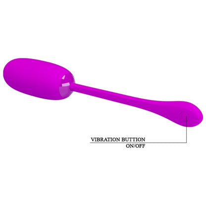 PRETTY LOVE - JULIUS WATERPROOF-RECHARGEABLE VIBRATING EGG PURPLE - 8