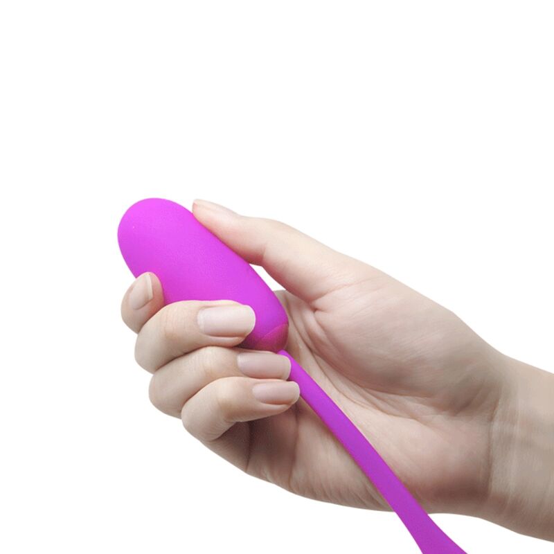 PRETTY LOVE - JULIUS WATERPROOF-RECHARGEABLE VIBRATING EGG PURPLE - 6