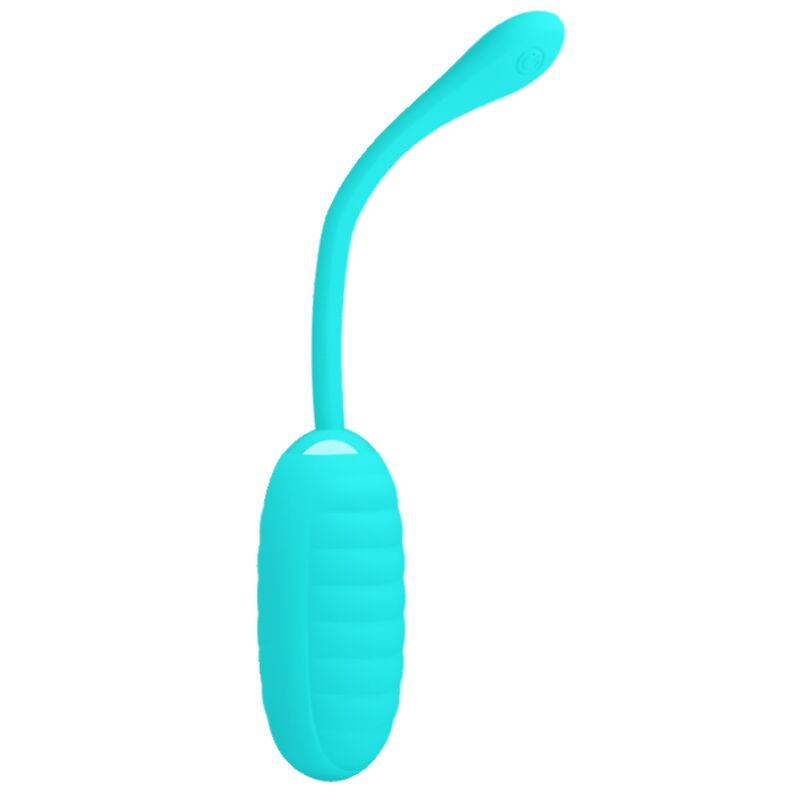 PRETTY LOVE - KIRK RECHARGEABLE VIBRATING EGG LIGHT GREEN - 5