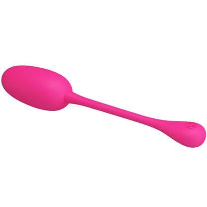 PRETTY LOVE - KNUCKER PINK RECHARGEABLE VIBRATING EGG - 2