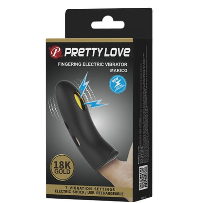 PRETTY LOVE - MARICO BLACK ELECTRO-STIMULATOR FINGER COVER - 1