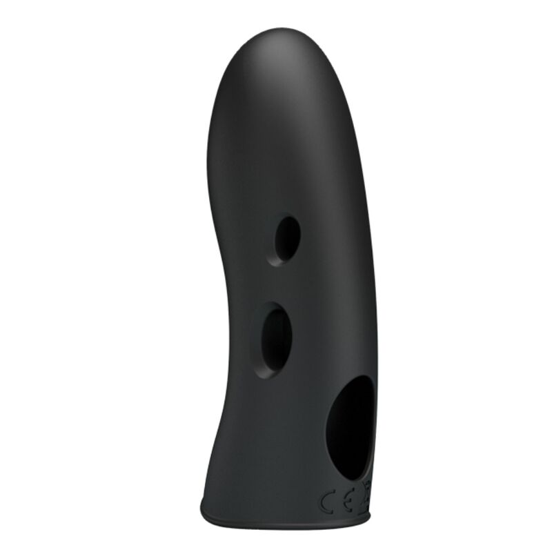 PRETTY LOVE - MARICO BLACK ELECTRO-STIMULATOR FINGER COVER - 4