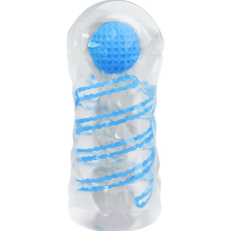 PRETTY LOVE - SMALL MASTURBATOR WITH BLUE SPIRALS - 6