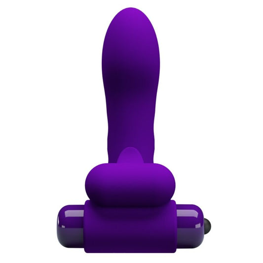 PRETTY LOVE - ORLANDO PURPLE VIBRATOR FINGER COVER - 1