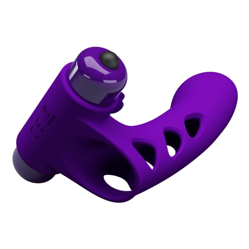PRETTY LOVE - ORLANDO PURPLE VIBRATOR FINGER COVER - 8