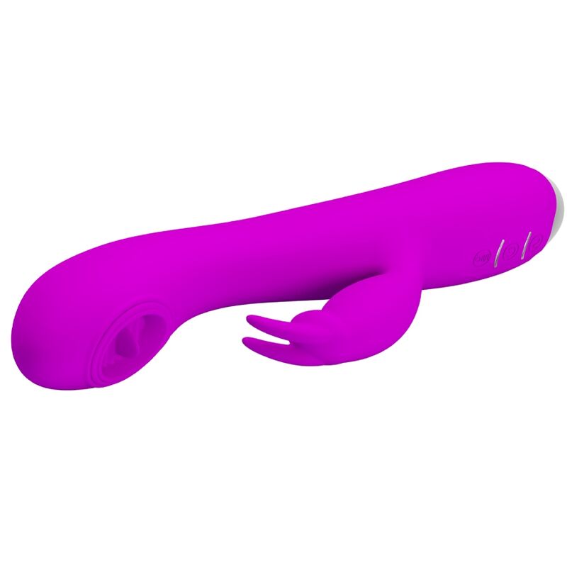 PRETTY LOVE - RACHEL RECHARGEABLE VIBRATOR WITH STIMULATING WAVES PURPLE - 6