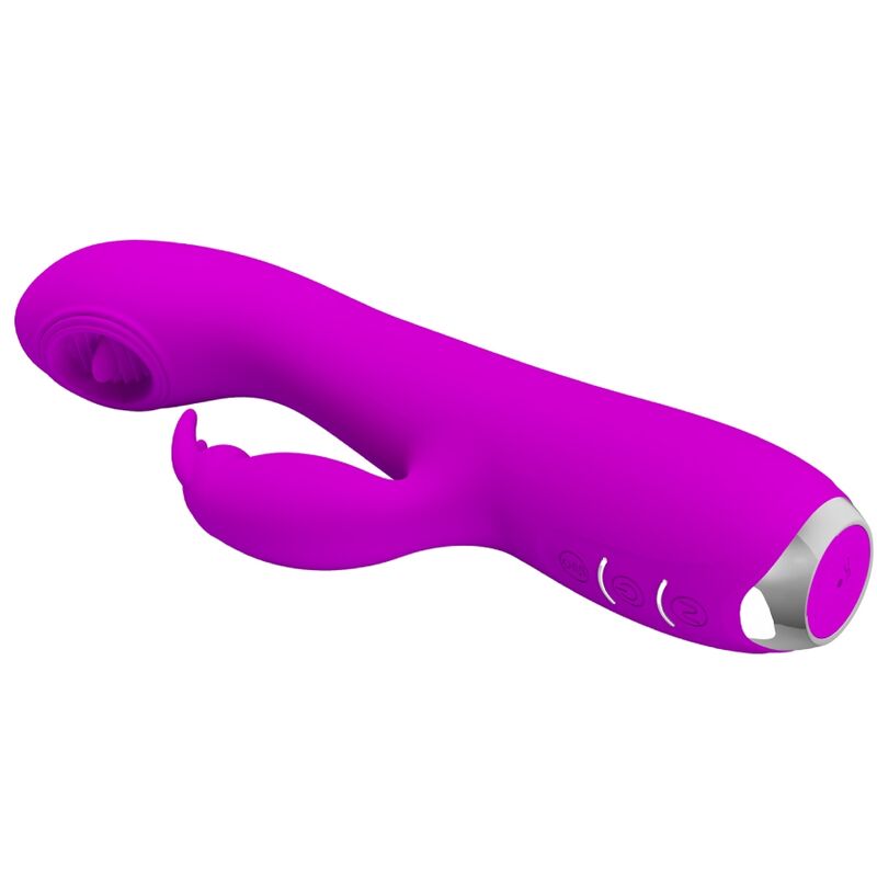 PRETTY LOVE - RACHEL RECHARGEABLE VIBRATOR WITH STIMULATING WAVES PURPLE - 7