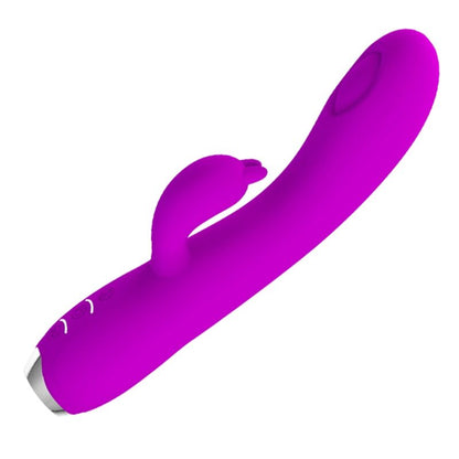 PRETTY LOVE - QUEEN RECHARGEABLE PURPLE GEL-SUPPLIED VIBRATOR