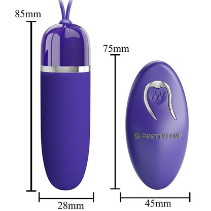 PRETTY LOVE - DARLENE YOUTH VIOLET MINI VIBRATING BULLET - 4