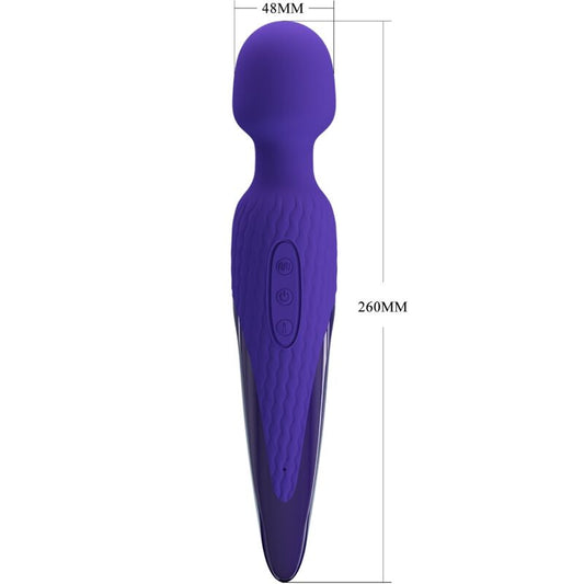 PRETTY LOVE - VIBRATEUR ANTONY YOUTH WAND EFFET CHALEUR VIOLET